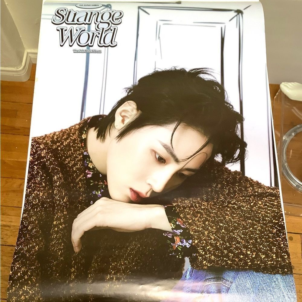 Ha Sung Woon K Pop Music Strange World Official Poster New - Picture 5 of 5